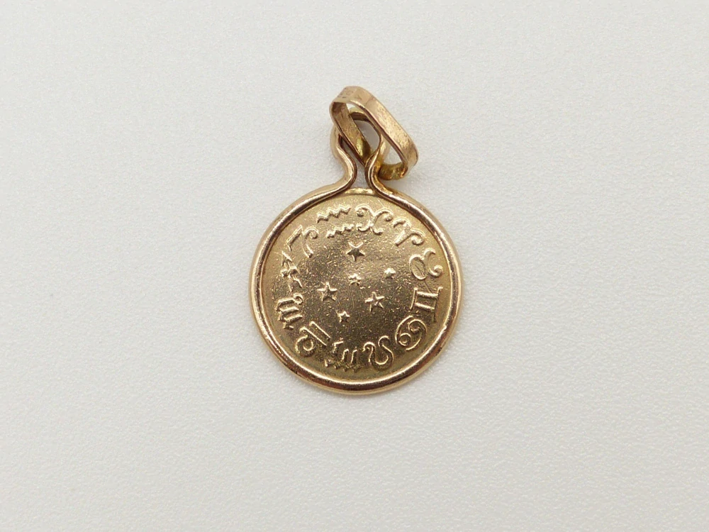 Zlatý přívěsek 0,50g Váhy