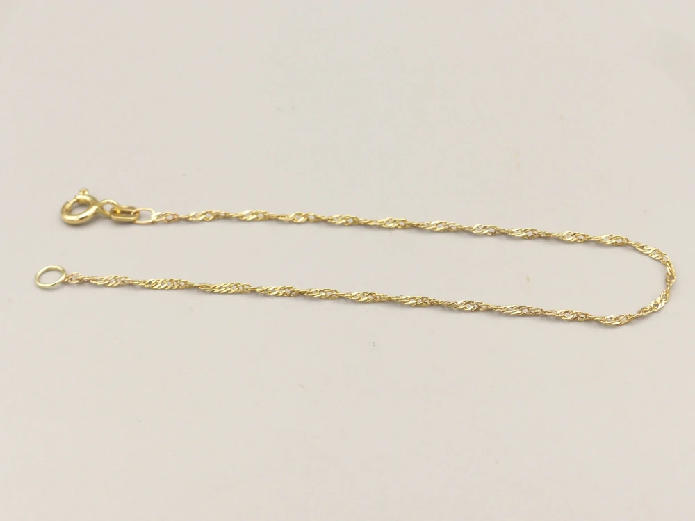 Zlatý náramek 0,70g délka 17,5 cm