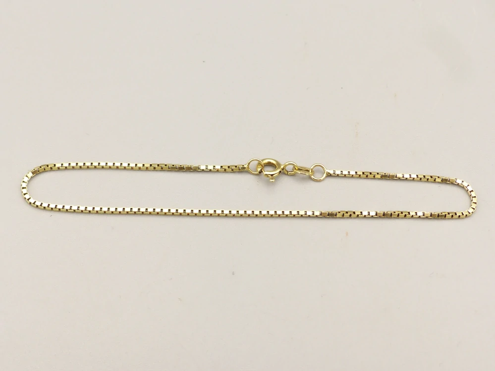 Zlatý náramek 1,70g délka 17,5 cm