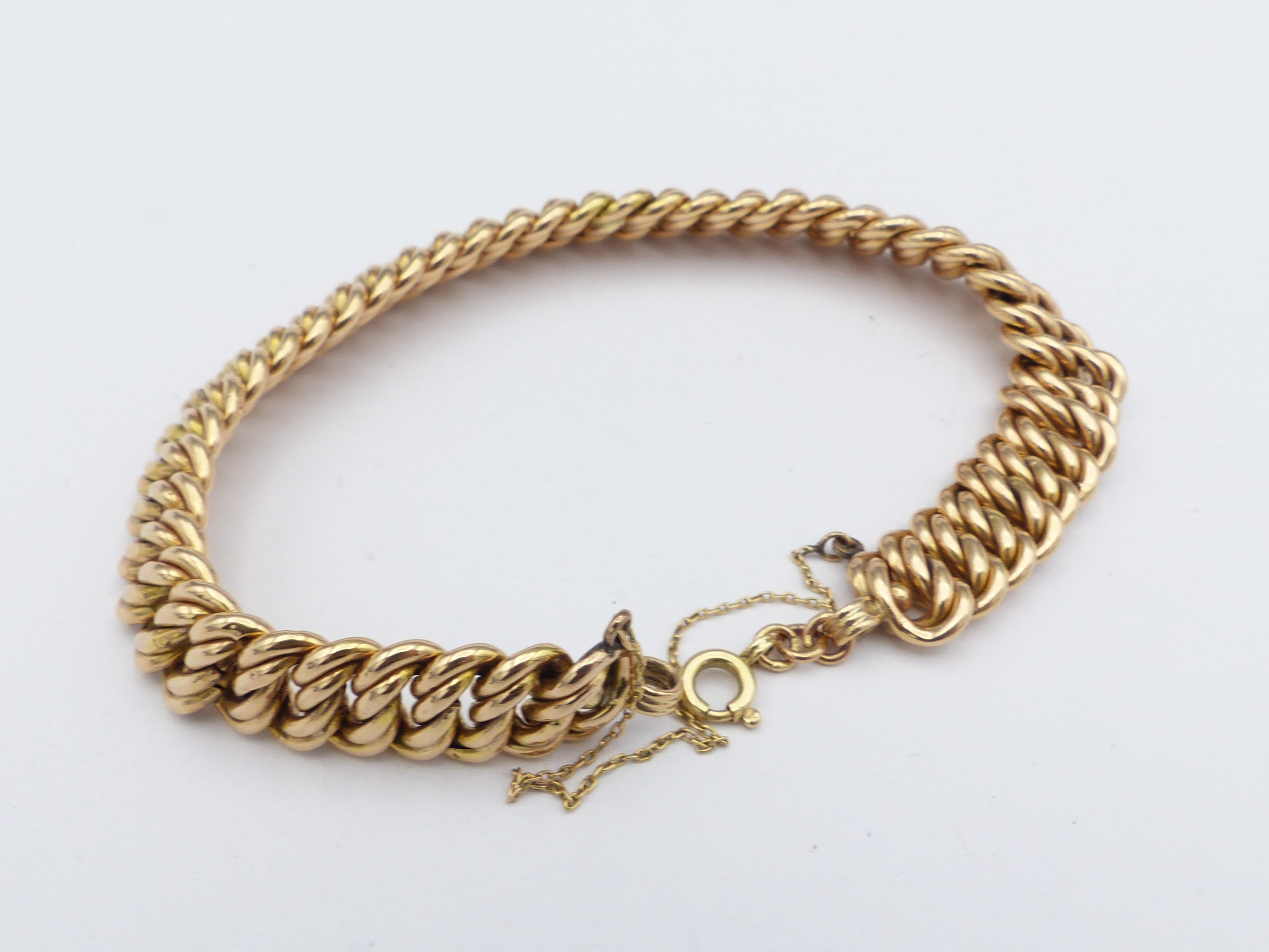 Zlatý náramek 18,50g délka 20,5 cm