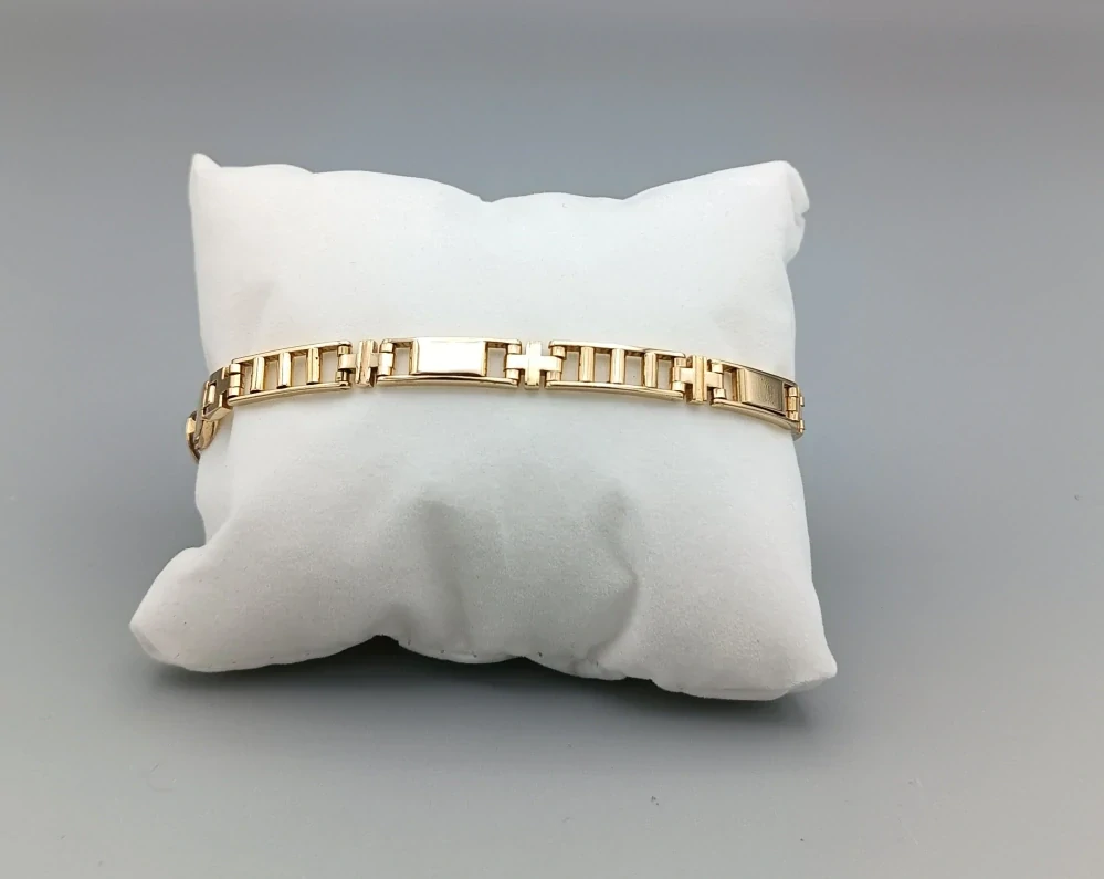 Zlatý náramek 17,55g délka 21,5 cm