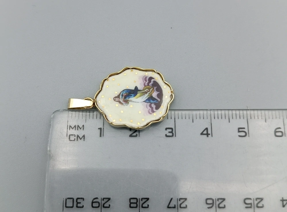 Zlatý přívěsek 3,20g madonka