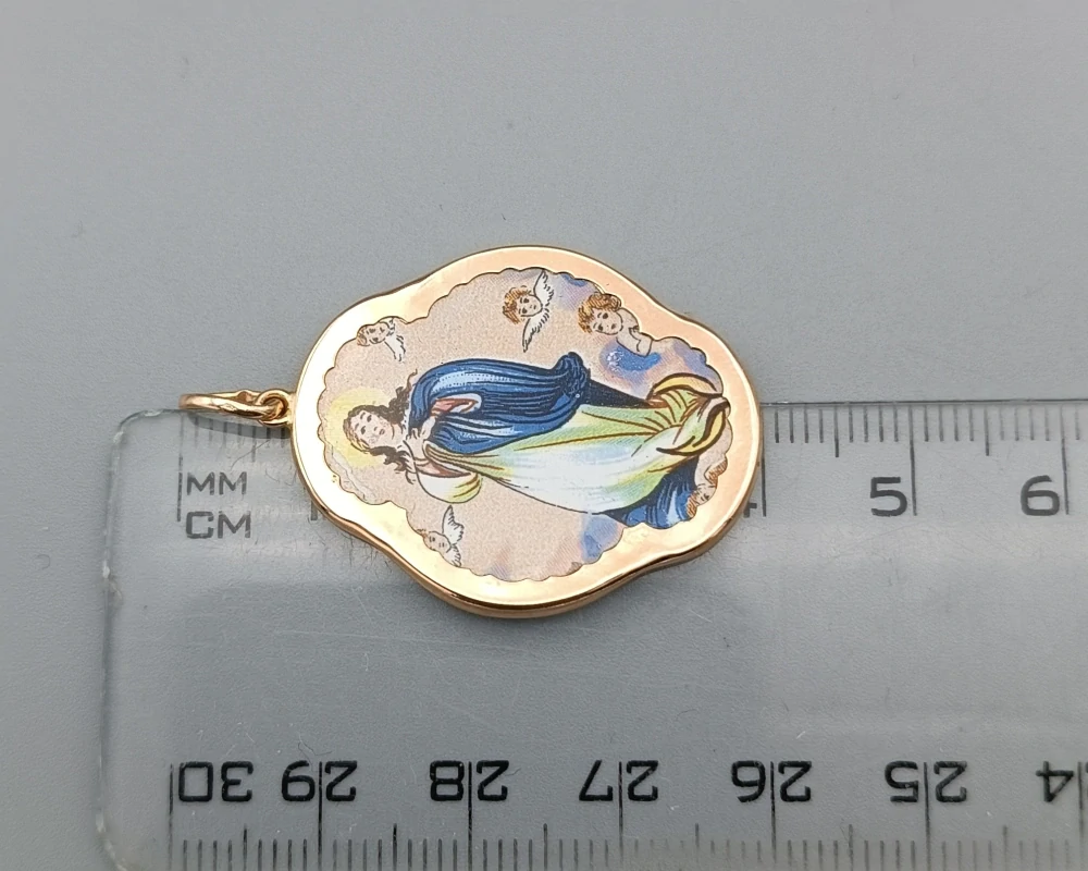 Zlatý přívěsek 3,05g madonka