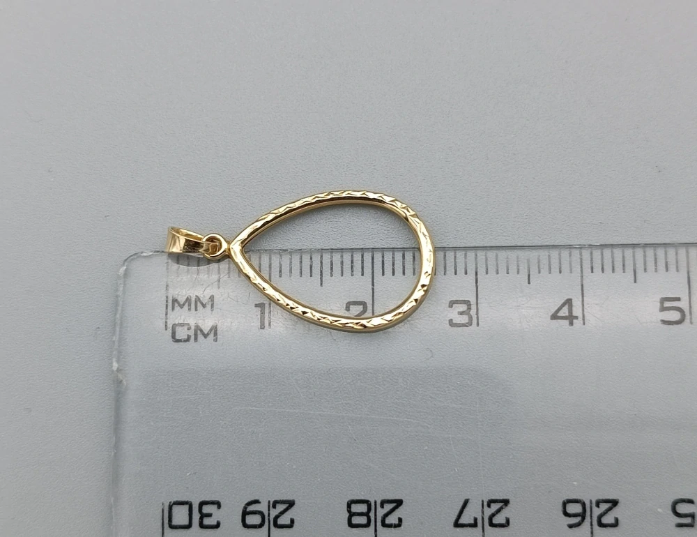 Zlatý oboustranný přívěsek 0,40g