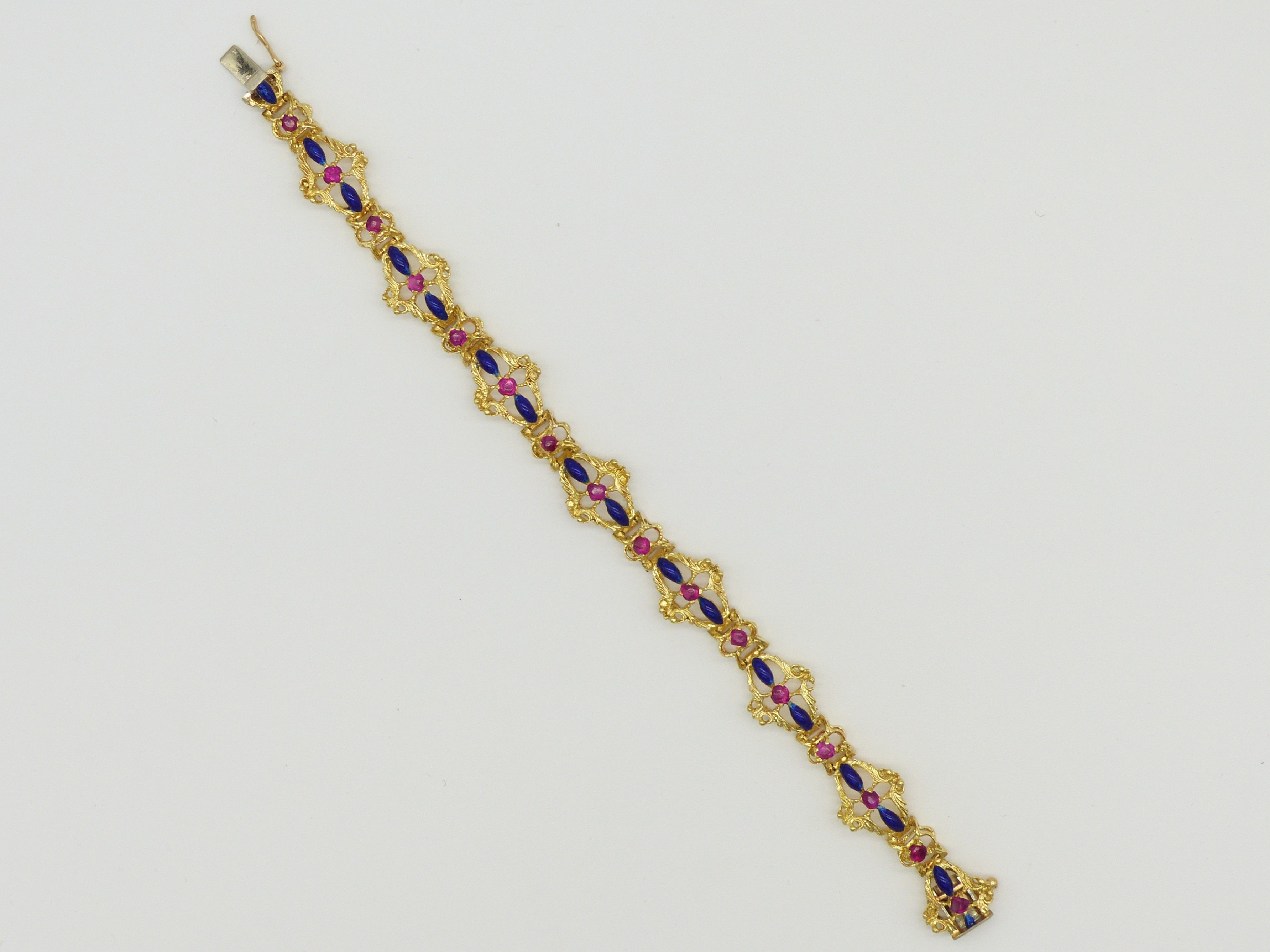 Zlatý náramek 20,35g délka 17,5cm