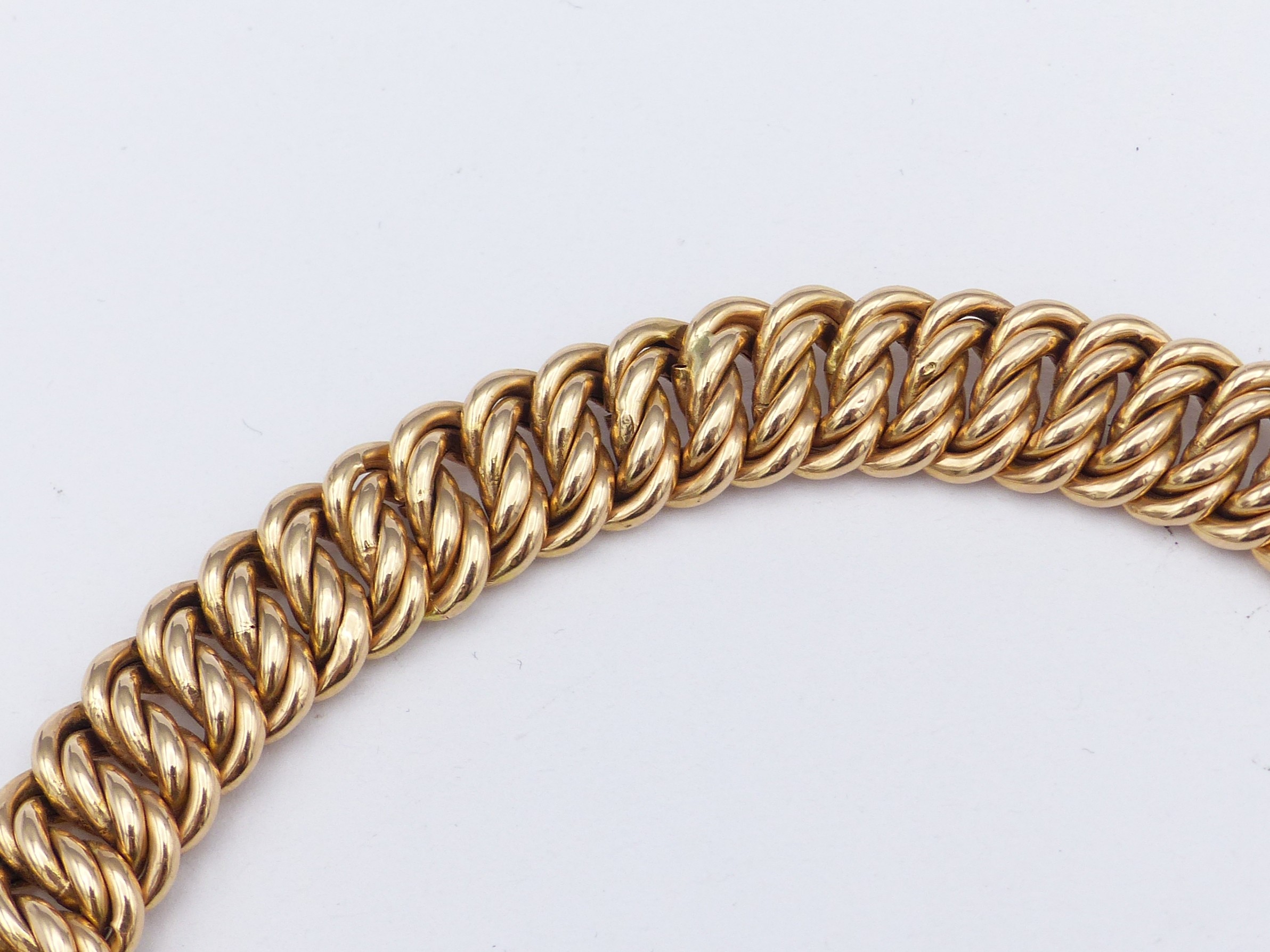 Zlatý náramek 18,50g délka 20,5 cm