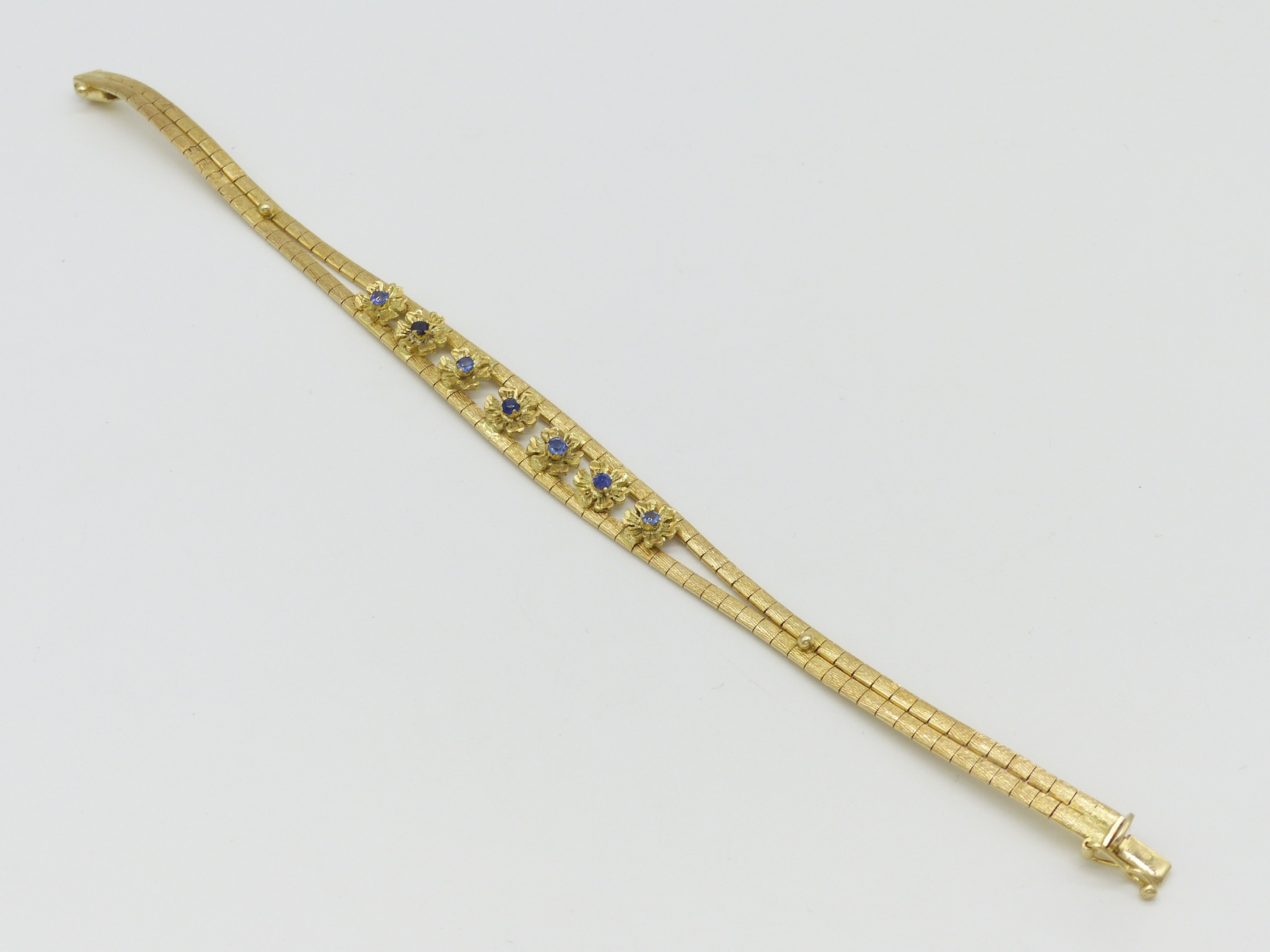 Zlatý náramek 15,65g, délka 18,5cm