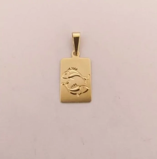Zlatý přívěsek 0,95g, Ryby
