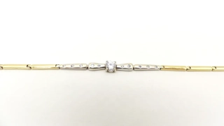 Zlatý náramek 6,70g, délka 17,5cm
