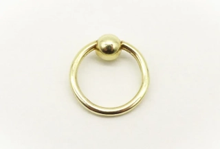 Zlatý piercing 1,40g,