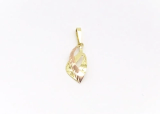 Zlatý přívěsek 0,75g, 17x 8mm