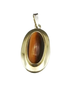 Zlatý přívěsek 3,95g s tygřím okem