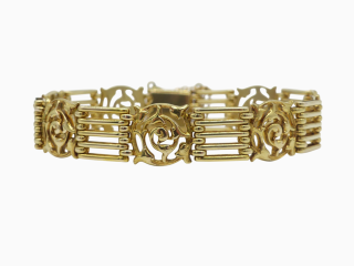 Zlatý náramek 28,25g délka cca 18,5cm