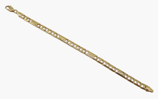 Zlatý náramek 14,90g, délka 18,5cm