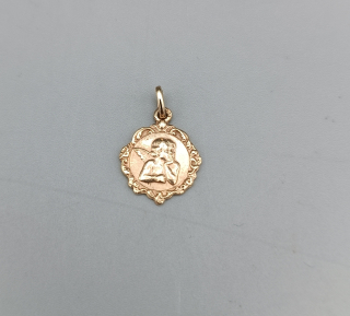 Zlatý přívěsek 1,15g, anděl
