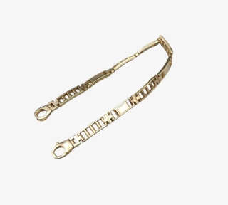 Zlatý náramek 17,55g délka 21,5 cm