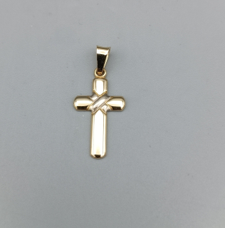 Zlatý přívěsek 2,15g kříž
