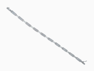 Zlatý náramek 19,35g délka 22 cm