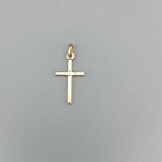 Zlatý přívěsek 1,45g, kříž