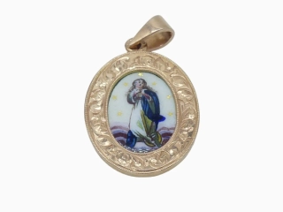 Zlatý přívěsek 5,40g madonka