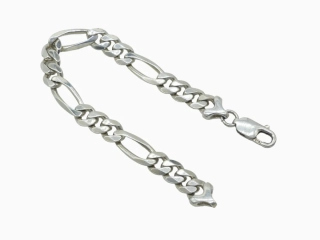 Stříbrný náramek 17g délka 18 cm