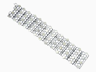 Stříbrný náramek 21g délka 18,5 cm