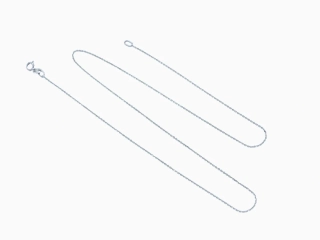 Zlatý řetízek 0,80g délka 42 cm