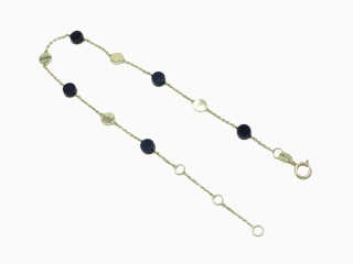 Zlatý náramek 1,55g délka 18 cm