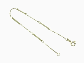 Zlatý náramek 1,45g délka 18,5 cm