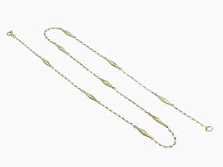 Zlatý řetízek 5,25g délka 50,5cm