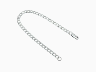 Stříbrný náramek 5g délka 19 cm