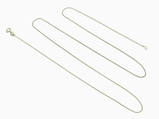 Zlatý řetízek 1,25g délka 55,5 cm