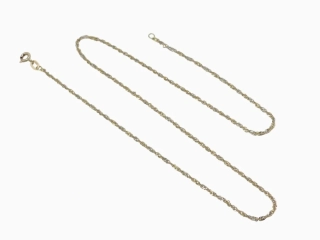 Zlatý řetízek 1,75g délka 42,5 cm