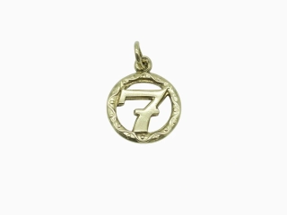 Zlatý přívěsek 0,90g sedmička