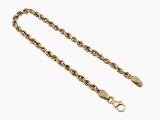Zlatý náramek 3,30g délka 18 cm