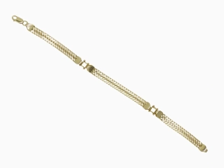 Zlatý náramek 9,00g délka 18,5 cm