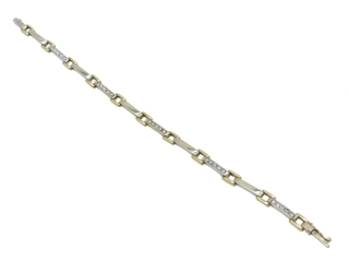 Zlatý náramek 10,70g délka 18cm