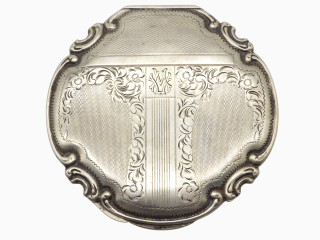 Stříbrná pudřenka 123g