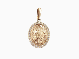 Zlatý přívěsek 2,70g madonka