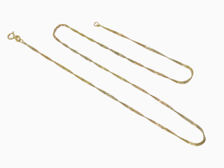 Zlatý řetízek 2,25g délka 46,5 cm