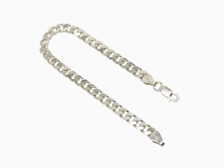Stříbrný náramek 9g délka 18,5 cm