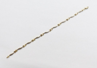 Zlatý náramek 4,25g délka 20 cm