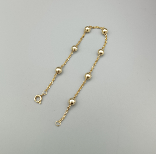 Stříbrný náramek 5,30g délka 19 cm